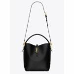 Yves Saint Laurent Le 37 In Shiny Leather
