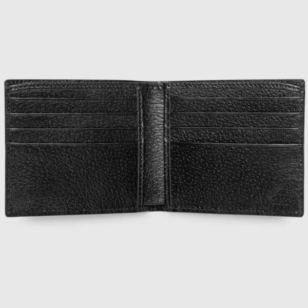 Gucci GG Marmont leather bi-fold wallet Gold Logo