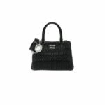 Miu Miu Crystal Nappa Leather and Crystal Handbag