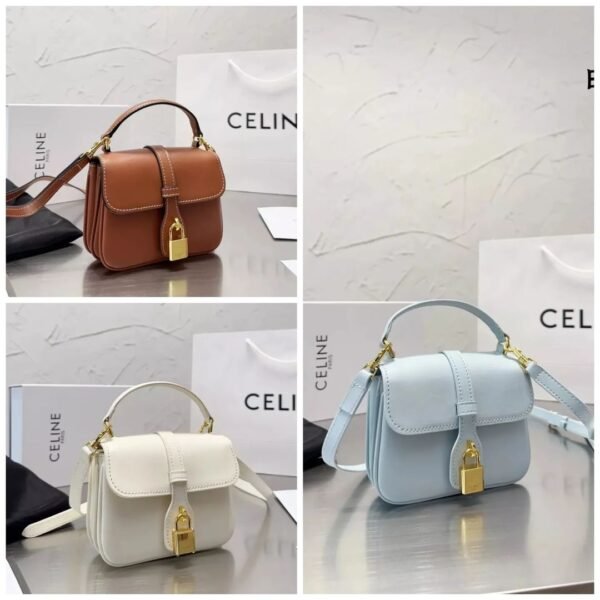Celine Mini Tabou In Smooth Calfskin