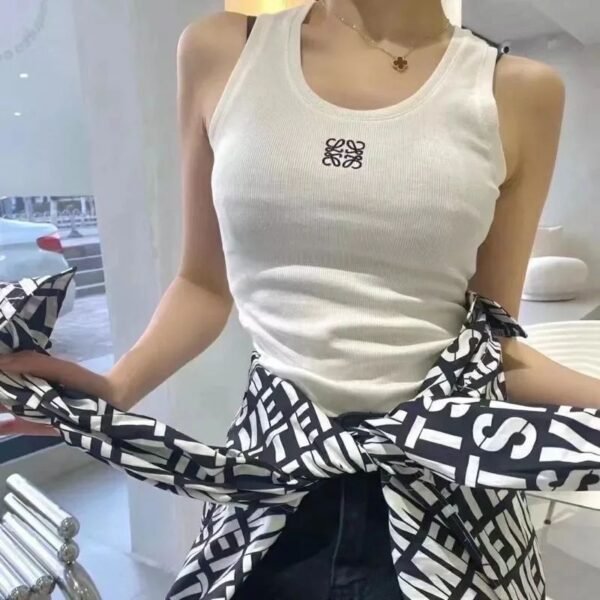 Loewe Anagram Ribbed Tanktop