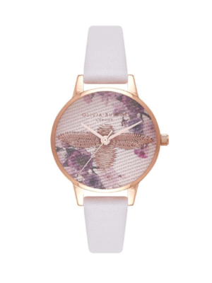 Olivia Burton OB16EM06 Embroidered Dial Women Watch