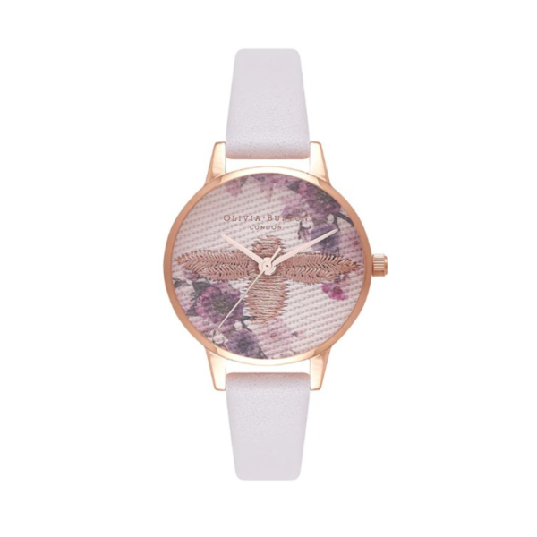 Olivia Burton OB16EM06 Embroidered Dial Women Watch