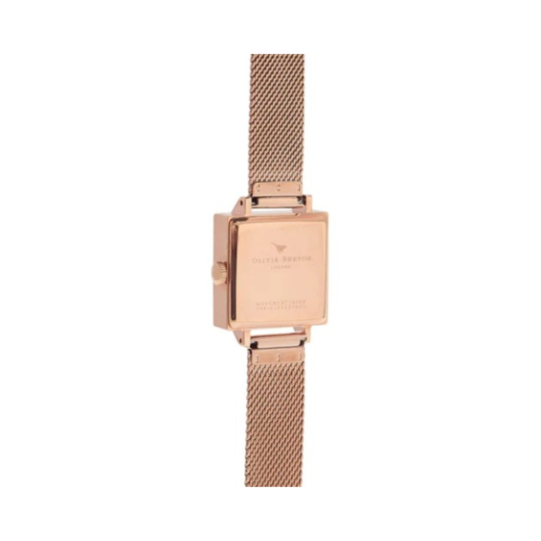 Olivia Burton Square 3D Bee Women Watch