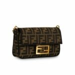 Fendi Jacquard FF Fabric Bag