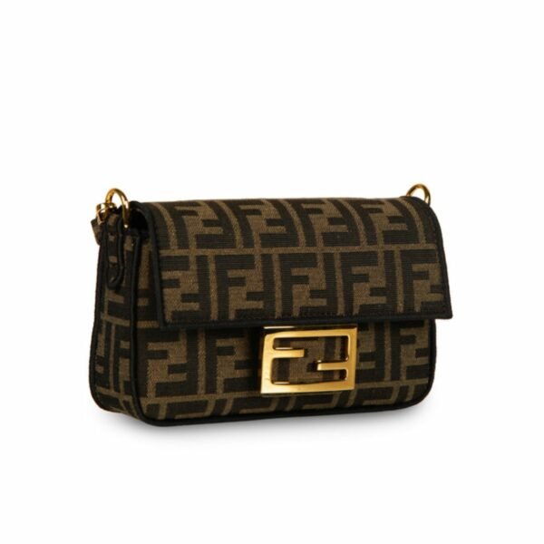 Fendi Jacquard FF Fabric Bag