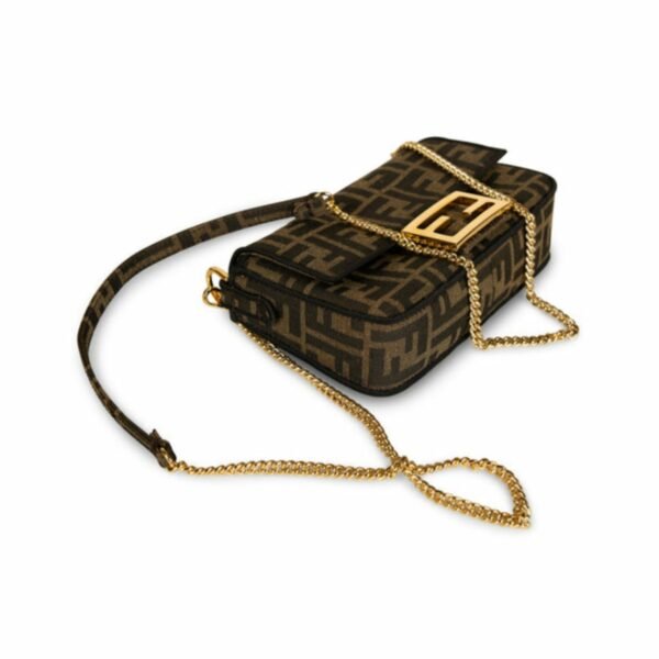 Fendi Jacquard FF Fabric Bag