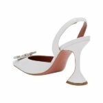 Amina Muaddi Begum 95 Nappa Slingback Heels