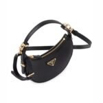 Prada Arque Leather Small Shoulder Bag
