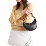 Prada Arque Leather Small Shoulder Bag