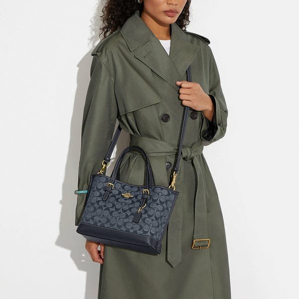 Coach Mollie Tote 25 In Signature