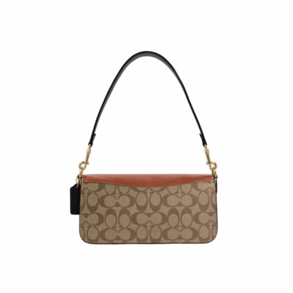 Coach Morgan Shoulder Bag In Colorblock Signature