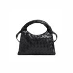 Bottega Veneta Mini Hop Intrecciato Calfskin Leather