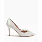 Manolo Blahnik Nadira Satin Pumps