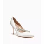 Manolo Blahnik Nadira Satin Pumps