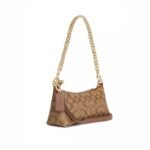 Coach Charlotte Shoulder Bag In Signature Canvas