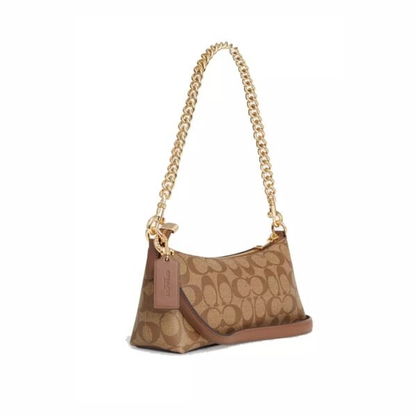 Coach Charlotte Shoulder Bag In Signature Canvas