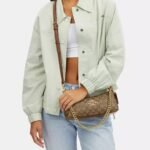 Coach Charlotte Shoulder Bag In Signature Canvas