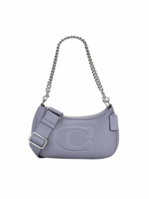 Coach Teri Signature Quilting Chain Shoulder