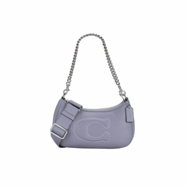 Coach Teri Signature Quilting Chain Shoulder