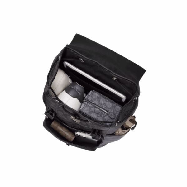 Coach Track Backpack In Signature