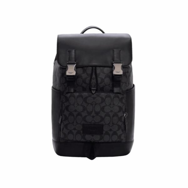 Coach Track Backpack In Signature