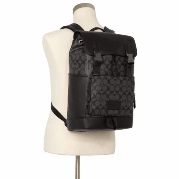 Coach Track Backpack In Signature