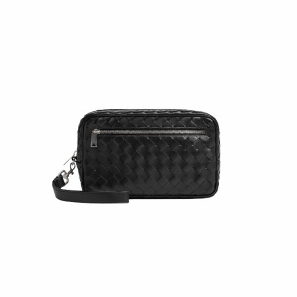 Bottega Veneta Intrecciato clutch bag with strap
