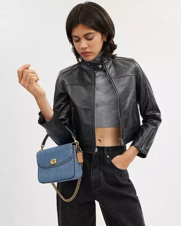Coach Cassie 19 Denim Crossbody Bag