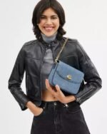 Coach Cassie 19 Denim Crossbody Bag