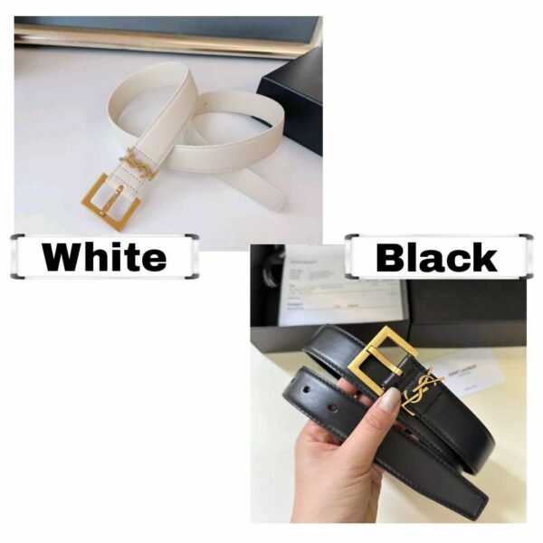 Yves Saint Laurent Monogram Buckled Belt