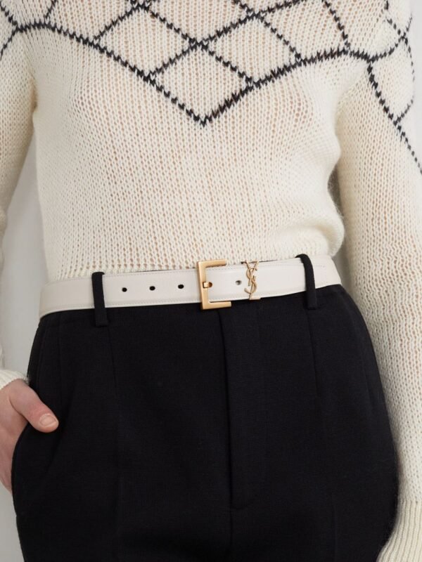 Yves Saint Laurent Monogram Buckled Belt