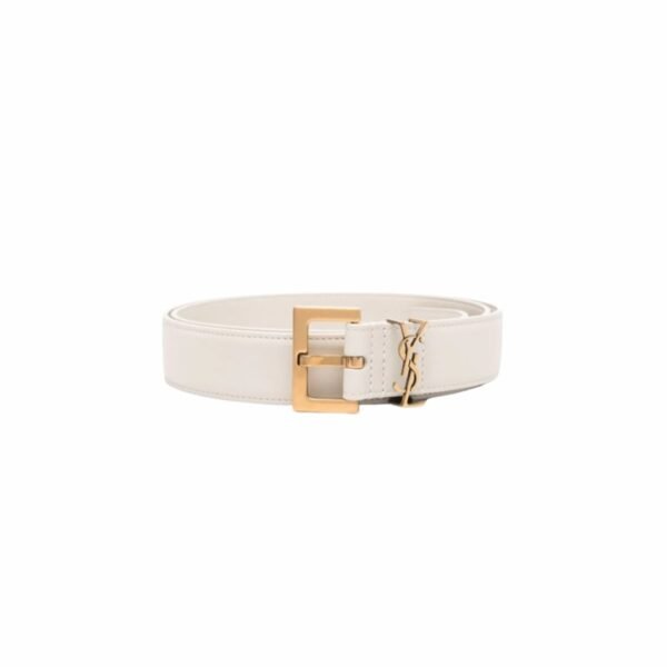 Yves Saint Laurent Monogram Buckled Belt