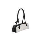 Alaia Le Teckel Medium Bag In Canvas