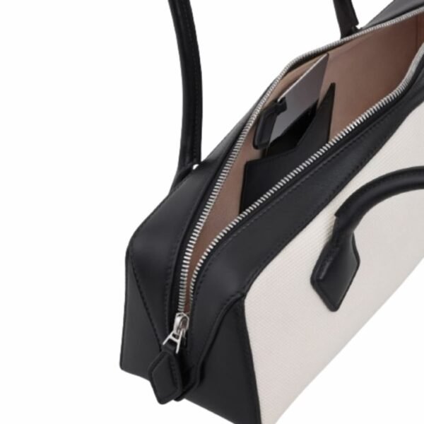 Alaia Le Teckel Medium Bag In Canvas