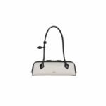 Alaia Le Teckel Medium Bag In Canvas