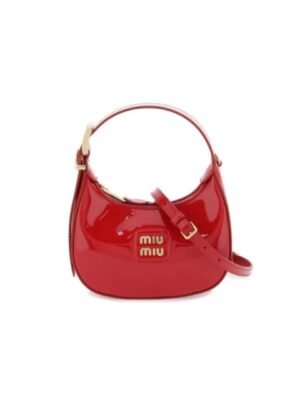 Miu Miu Mini Hobo Patent Leather