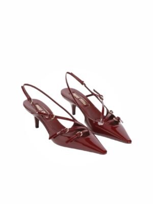 Miu Miu Patent Calf Leather Pumps
