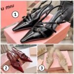 Miu Miu Patent Calf Leather Pumps