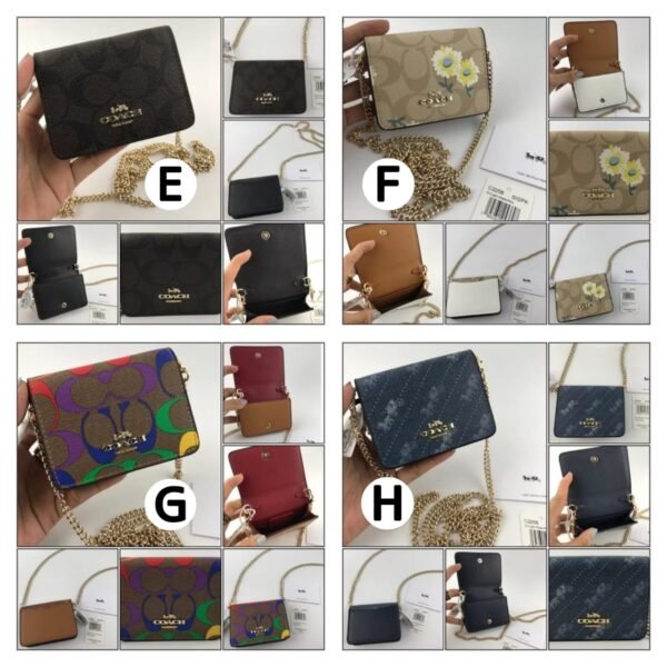 Coach Mini Wallet On Chain Flap