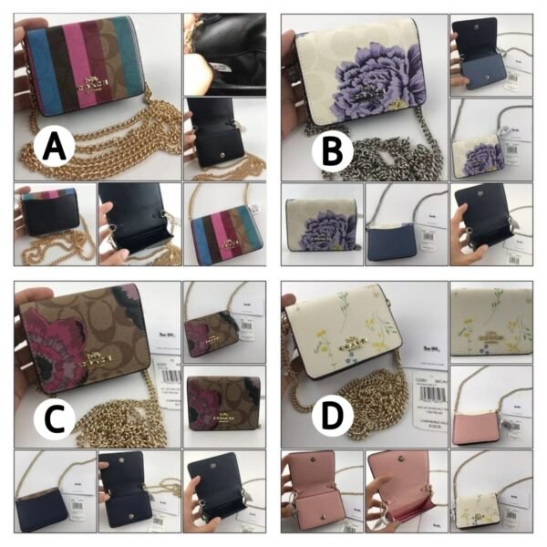 Coach Mini Wallet On Chain Flap