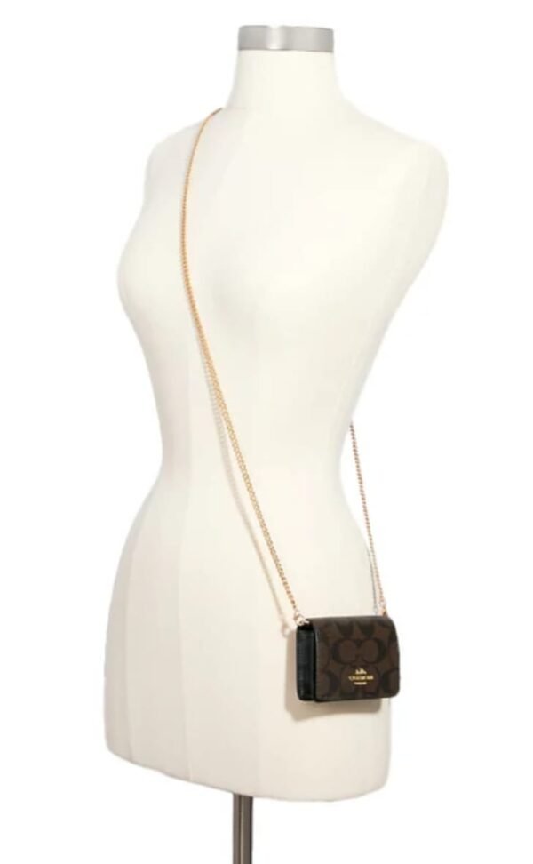 Coach Mini Wallet On Chain Flap