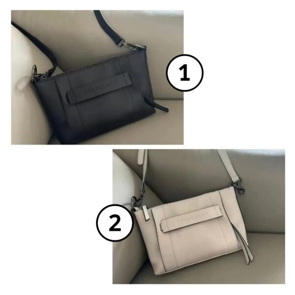 Longchamp Small 3D Leather Crossbody Bag