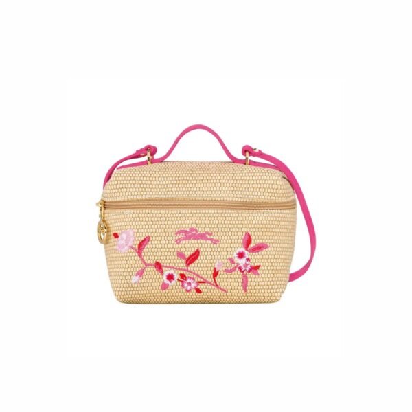 Longchamp Le Panier Pliage Extra Small Vanity Bag Fuchsi