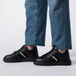 Bally Moony Sneakers Leather Black