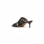 Alaia Vienne Leather Mules