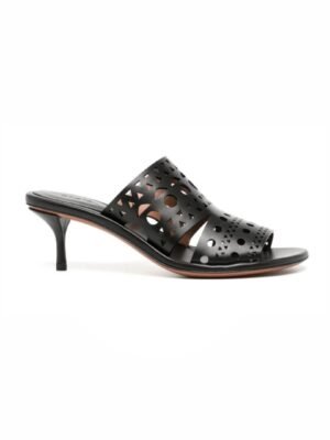 Alaia Vienne Leather Mules