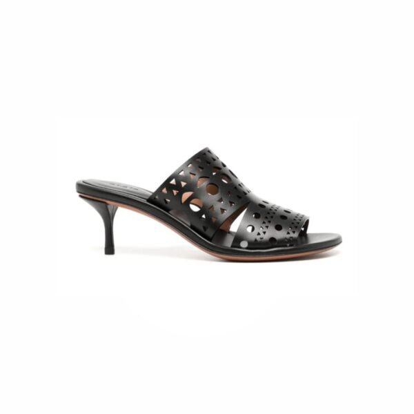 Alaia Vienne Leather Mules