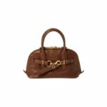 Miu Miu Aventure Leather Tote Bag