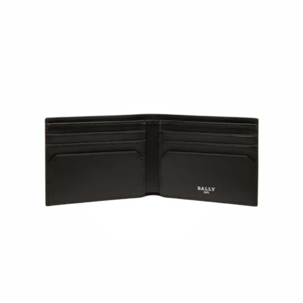 Bally Bevye Logo Plaque Bi-Fold Wallet